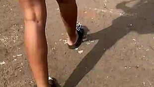 Sexo Na Rua Novinha Saiu Da Escola E Acabou Dando Pro Pedreiro Na Casa De Construção!