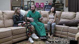 Daisy Bean’s pussy blasted with cum in POV action