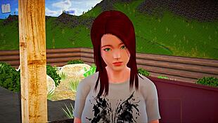 मेरा नया फैमिली साइडवेज मोटे लंड से चुद रहा