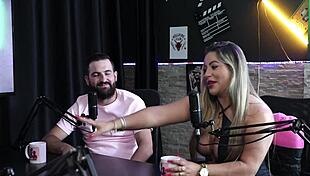 Brazilian Teen Juli Figueiró in Sheer Red, Anal with Felipe Larrossa in Truck!