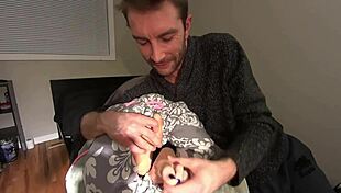 Why does the CEO tickle and lick secretary’s sexy nylon soles?