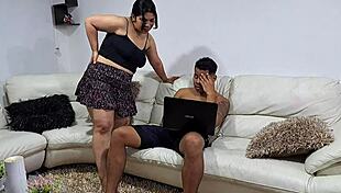 Horny bitch loves deepthroat 😈