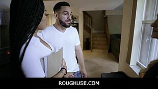 Roughuse - Teen Shows Stepdad Her New Friend Lina Flex Bella Jane