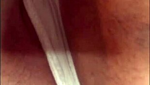 I'm enjoying a beautiful latina using toys and dildo at home