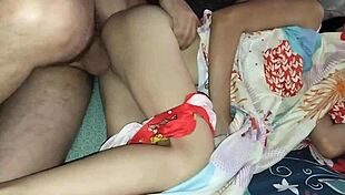 Morning Bliss with My Hot Lover by My Side