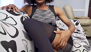 Hot step mom sucks cock!