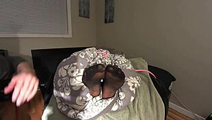 Why does the CEO tickle and lick secretary’s sexy nylon soles?