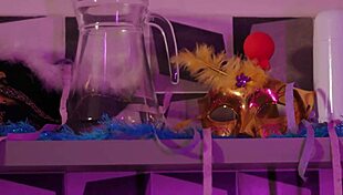 i watch this hot couple fucks after the party, cum on tit's