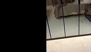 yo, watch this hot wife with big ass cum hard in hotel!