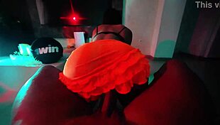 My Colombian Neighbor Watches Movie At Home