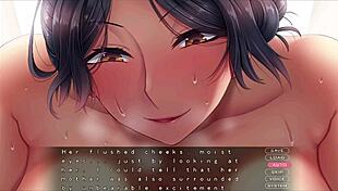 Detailed Hentai Scene With Milf Kissing And Intense Sex In Game.