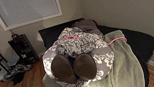 Why does the CEO tickle and lick secretary’s sexy nylon soles?