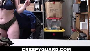 hey, why’d curvy thief amilia onyx get stripped and banged by officer?