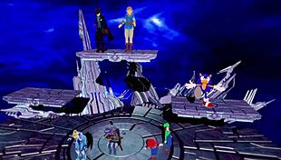 Watch the giant succubus invade with huge tits?