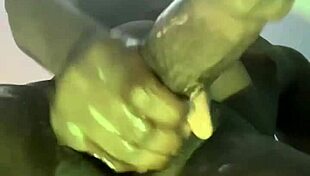 Horny BBC Guy Masturbates in Night Club Dorm