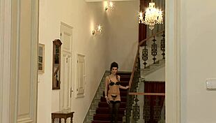 omg gabrielle moon looks so hot in lingerie waiting for david perry! 😍