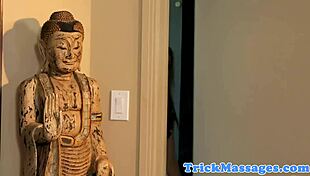 i spied on this young debutante during her massage