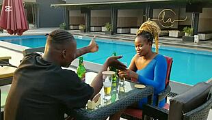 Ebony Goddess Meets Naija Pornstar In Exclusive Bar For Fun