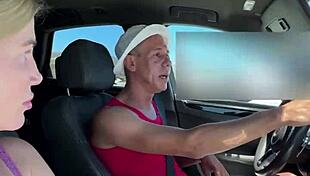 Actor Alexey Panin, Sugarnadya, and Busty Girlfriend's Nudist Beach Trip in San Diego