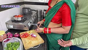 komol's brother-in-law enters kitchen for hardcore anal on wedding night