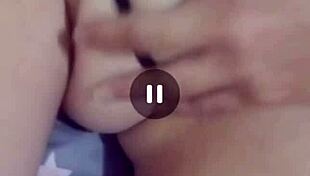 MATURE LATINA GETS WET PUSSY IN LINGERIE DURING WEB CHAT!