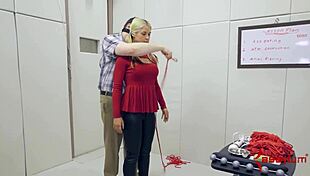 teen bitch ass fucked hard in threesome