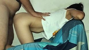 the crazy housewife in doggystyle loving my big cock in her pussy and cum inside