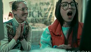 nerdy lesbians blinded by science