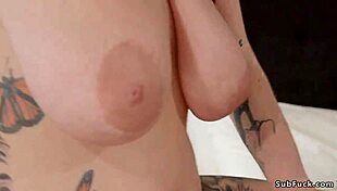 Busty Dominatrix Fucks Man Anal