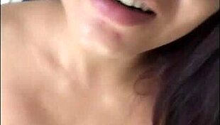 Hot milf dances erotically for lover with big vagina in video call