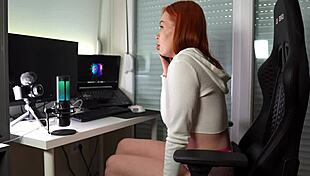 Twitch stream turned into hardcore doggystyle fucking with moaning couple, oh god