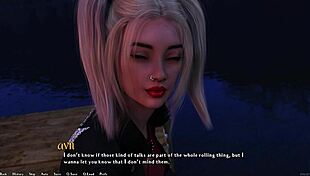 The 18 yo blonde stripper gives me a sloppy blowjob