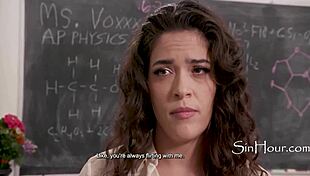 i couldn't resist the student's advances, gave him my big ass in the classroom