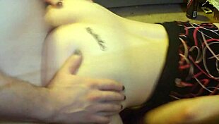 Winter leigh tries first double penetration