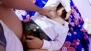 I FUCK Mexican Schoolgirl In Uniform, Making Her MOAN!