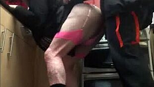 crossdresser enjoys ass to mouth with toys and strapon 😏
