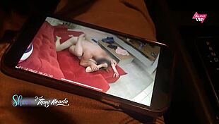 Hey, Watch My Wife Fucking With Her Friend On The Sofa Via Security Camera?