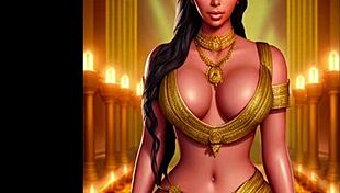 Kim plays with her shaved pussy for fans only