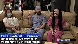 Dr Tampa experiments on Blaire Celeste backstage 😲