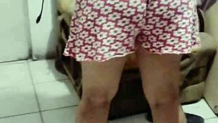 auroraestelar pees and masturbates in the shower with natural big tits