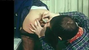 A secretary got her mouth full of cock and ass fucked