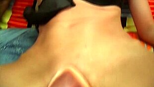 step sisters get fingered and fucked in threesome cumshot scene.