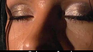 Ass plugged slave swallows cumshot after bondage rough mouth fuck?