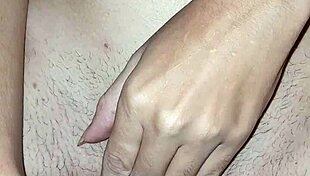 wife narrates her intense masturbation, rubbing wet pussy and clit with dildo.