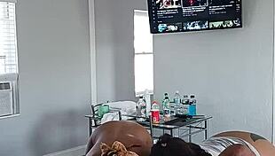 i saw those baddies suck him after the orgy