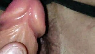 Bold pussy play with dildo and fingering