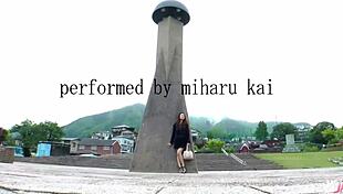 Kai Miharu's Outdoor Fucking With Cum In Mouth