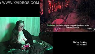 naked bbw with big natural tits in night springs playthrough 😍