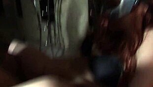 housewife wearing mask to cover her slut face. getting wet from blowjob and cum in mouth.