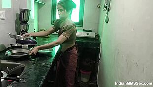 indian couple says, 'let's fuck in the kitchen right now!'